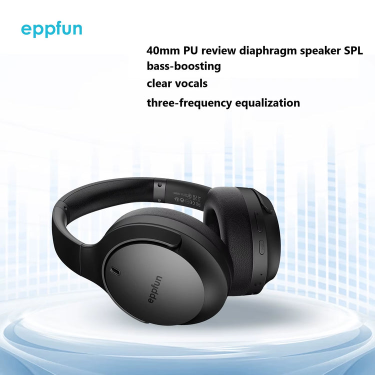 LE Audio over Ear Bluetooth 5.4 Headphones with Mic,Aptx Lossless/Lc3/Auracast Headset for Music Gaming TV Watching QC308