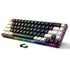 Wireless Gaming Keyboard Rechargeable Backlit Gaming Keyboard 68 Keys English/Spanish Layout 2.4G Keyboard for PC