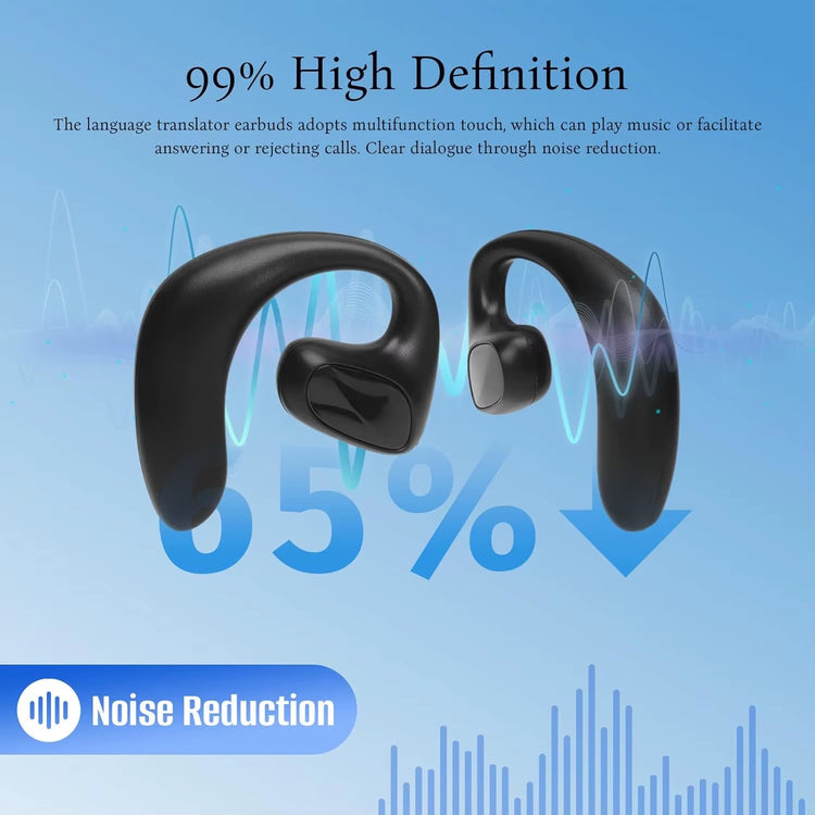 M8 Language Translator Earbuds for 144 languages