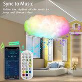 USB Cloud Light – APP controlled RGBIC music sync lamp