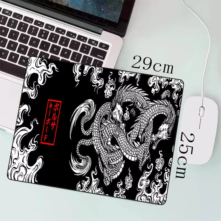Japanese Dragon Large Gaming Mousepad XXL Keyboard Gamer Mouse Pad on the Table Speed Desk Mat Anime 900X400 700X300 Mouse Mats