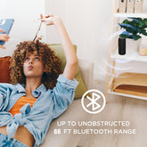 Portable Bluetooth Speaker, Wireless Speaker with Deep Bass Sound, Outdoor Speakers with Bluetooth 5.0, 30H Playtime, Dual Pairing for Home,Party