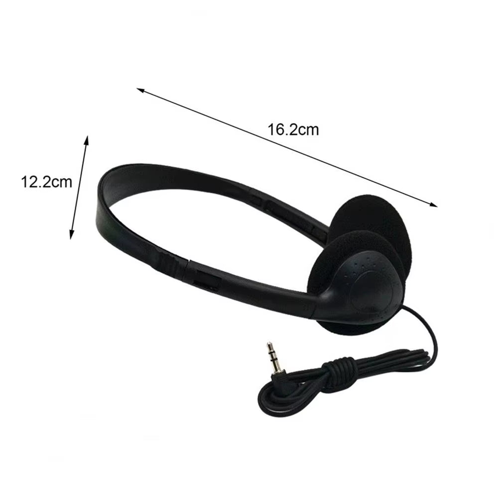 3.5Mm Wired Computer Headphone No Microphone Gaming Headset Noise Canceling Sports MP3 Earphone Wired Stereo Headset Universal