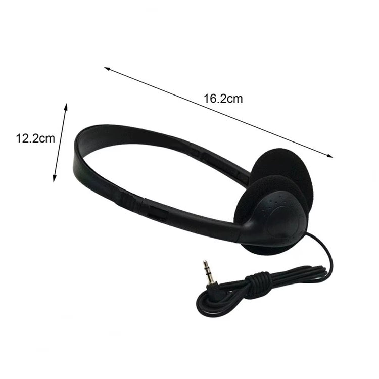 3.5Mm Wired Computer Headphone No Microphone Gaming Headset Noise Canceling Sports MP3 Earphone Wired Stereo Headset Universal