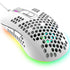 Mini Ultralight Wired Gaming Mouse,4 Kinds RGB Backlit,4 Levels Adjustable,Lightweight Honeycomb Shell Mice for PC Gamers,Xbox,Ps4(White)
