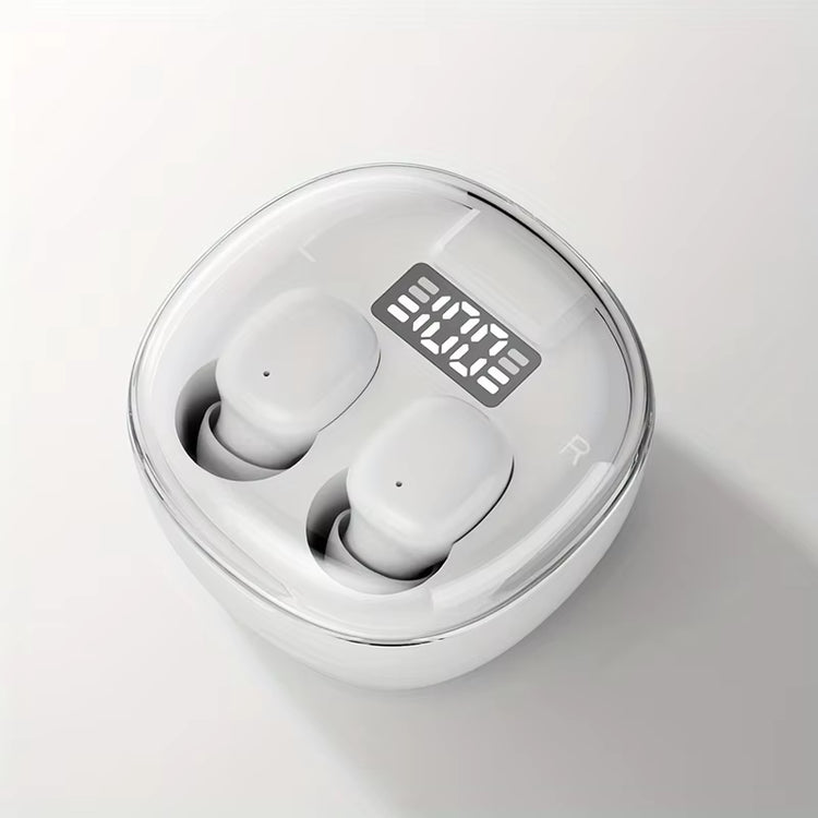 Invisible Earbuds Sleep Smallest Mini Wireless Ear Buds Discreet for Work Headphones True Wireless Earpiece with Charging