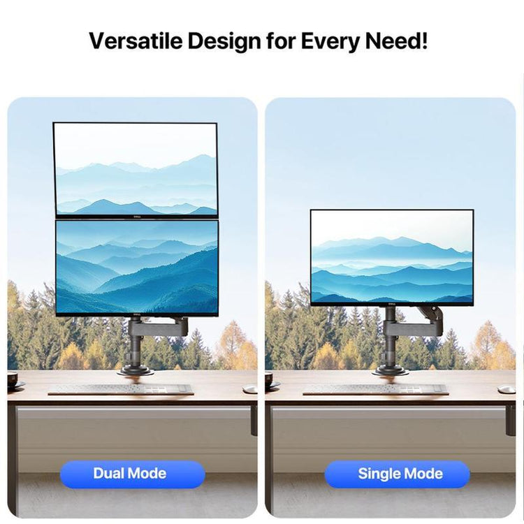 Stackable Dual Gaming Monitor Arm