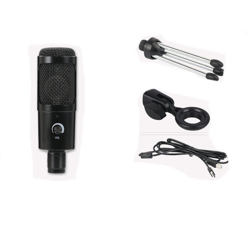 Capture clear and professional sound with this Computer Condenser Microphone. Ideal for gaming, streaming, podcasts, and live recording sessions.