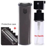 2 in 1 Phone Screen Cleaner Spray Portable Tablet Phone Touch Screen Cleaner Microfiber Cloth Set Glass Mini Cleaning Artifact