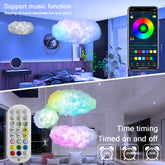 USB Cloud Light – APP controlled RGBIC music sync lamp