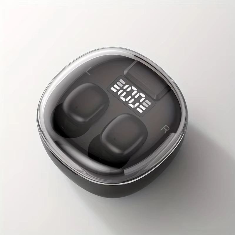 Invisible Earbuds Sleep Smallest Mini Wireless Ear Buds Discreet for Work Headphones True Wireless Earpiece with Charging