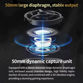 High-End 2.4G Wireless Overhead Sports Headphones with Bluetooth White Gaming Headset with Microphone Noise Canceling Headphones