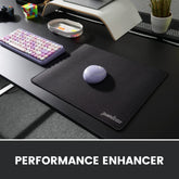 DX-1000XL Waterproof Gaming Mouse Pad with Stitched Edge - Non-Slip Rubber Base Design for Laptop or Desktop Computer - XL Size 15.75 X 12.6 X 0.12 Inches, Black