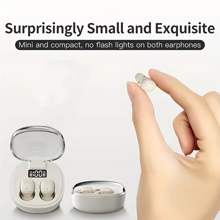 Invisible Earbuds Sleep Smallest Mini Wireless Ear Buds Discreet for Work Headphones True Wireless Earpiece with Charging