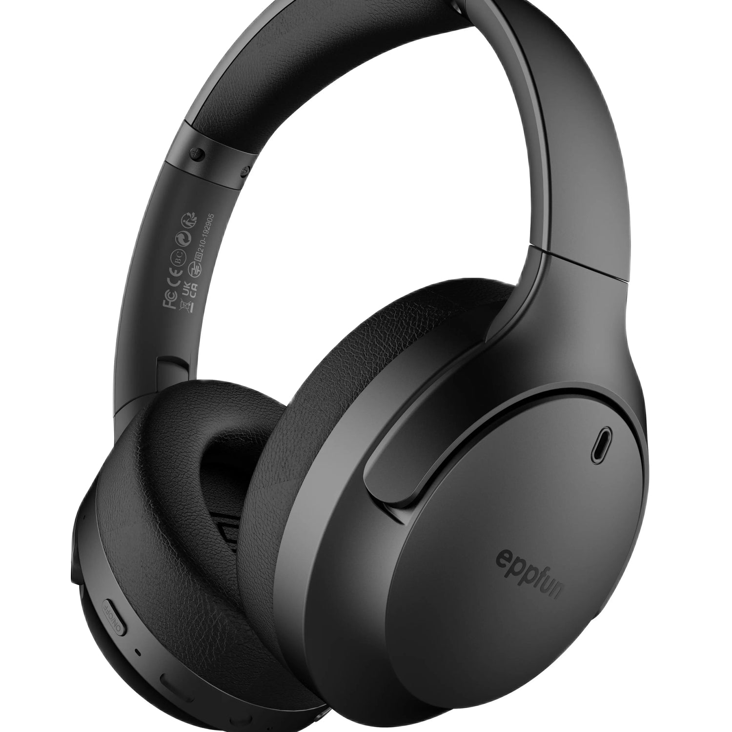 LE Audio over Ear Bluetooth 5.4 Headphones with Mic,Aptx Lossless/Lc3/Auracast Headset for Music Gaming TV Watching QC308