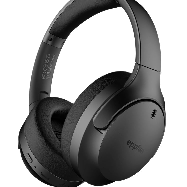 LE Audio over Ear Bluetooth 5.4 Headphones with Mic,Aptx Lossless/Lc3/Auracast Headset for Music Gaming TV Watching QC308