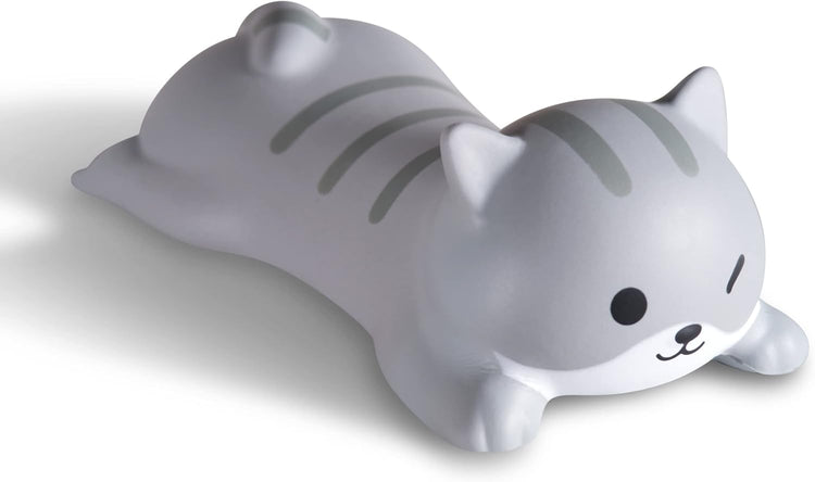 Cute Wrist Rest Support for Mouse Keyboard Computer Elbow Pad Arm Rest for Desk Ergonomic Kawaii Office Supplies Slow Rising PU Mouse Pad Cat