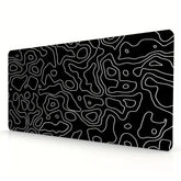 Large Non-Slip Line Pattern Gaming Mouse Mat