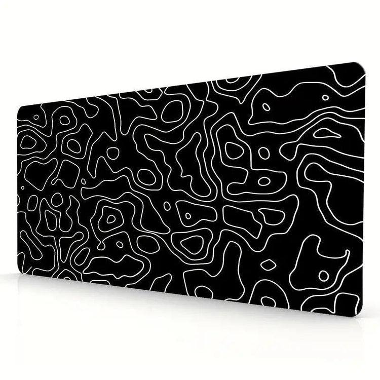 Large Non-Slip Line Pattern Gaming Mouse Mat