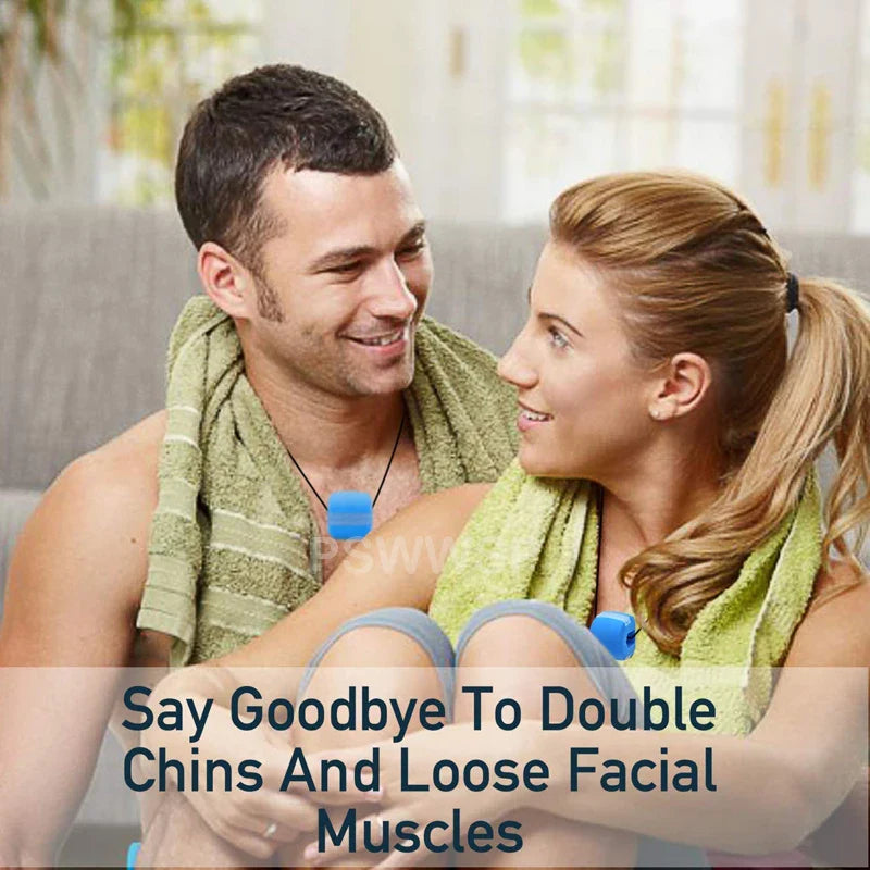 Jaw Exerciser for Women - Double Chin Reducer, Facial Toner, Neck Exerciser for Younger and Healthier Look Helps Reduce Stress and Cravings Jawline Trainer (Pop N Go Beginner Pink)