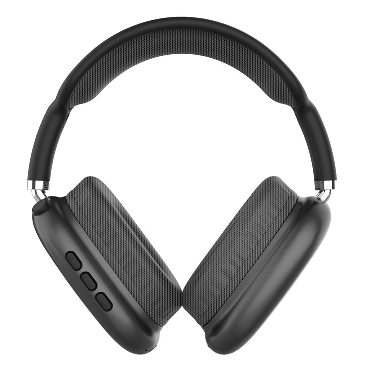 Supersonic IQ-170BT Wireless over Ear Headphones with Micro USB Charging Cable, Black