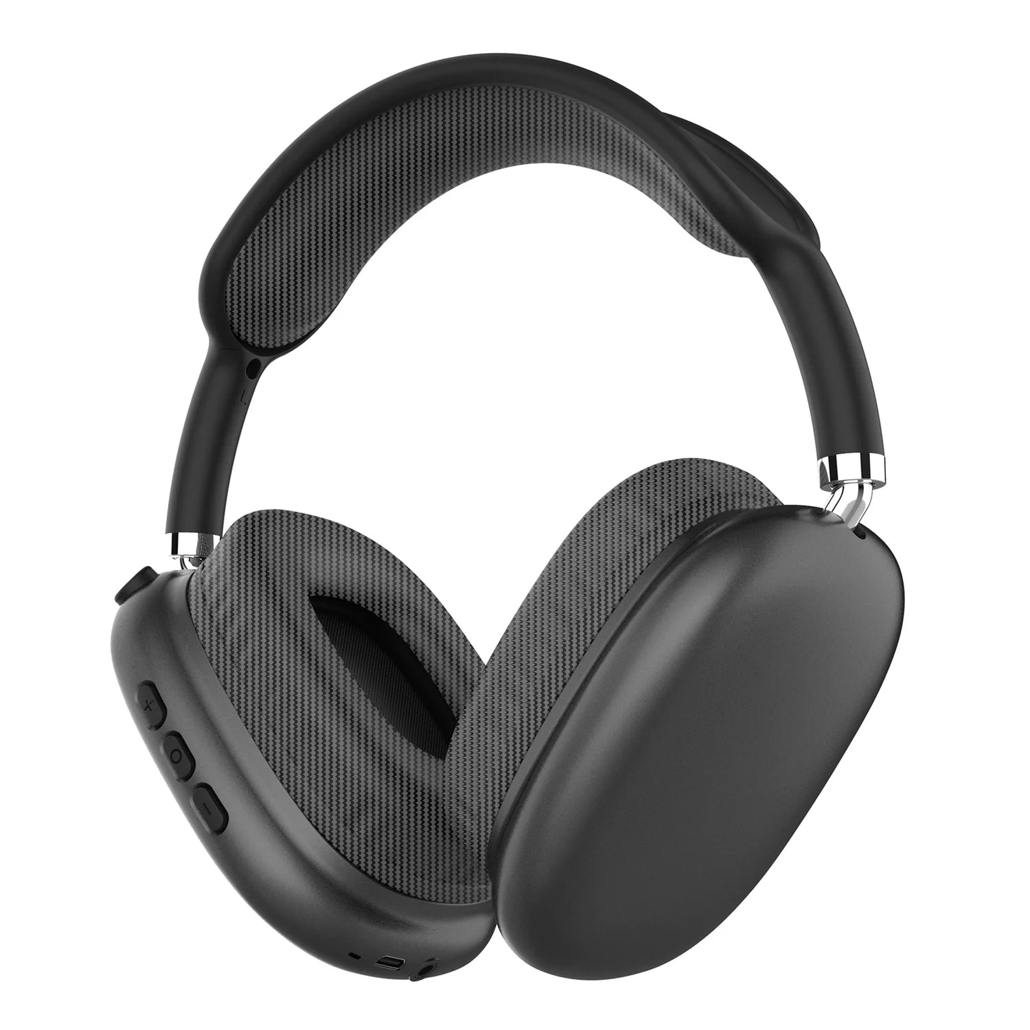 Supersonic IQ-170BT Wireless over Ear Headphones with Micro USB Charging Cable, Black
