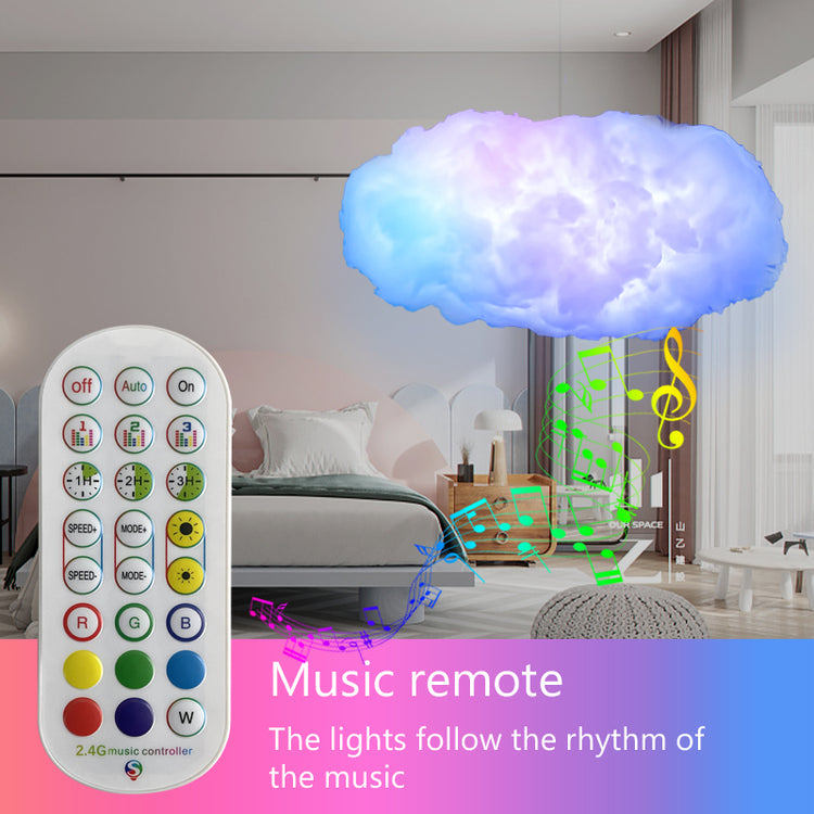 USB Cloud Light – APP controlled RGBIC music sync lamp